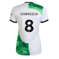 Koszulka piłkarska Liverpool Szoboszlai Dominik #8 Strój wyjazdowy dla kobiety 2023-24 tanio Krótki Rękaw